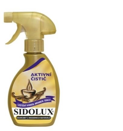 Aktivní čistič na náhrobní kameny z moderních materiálů